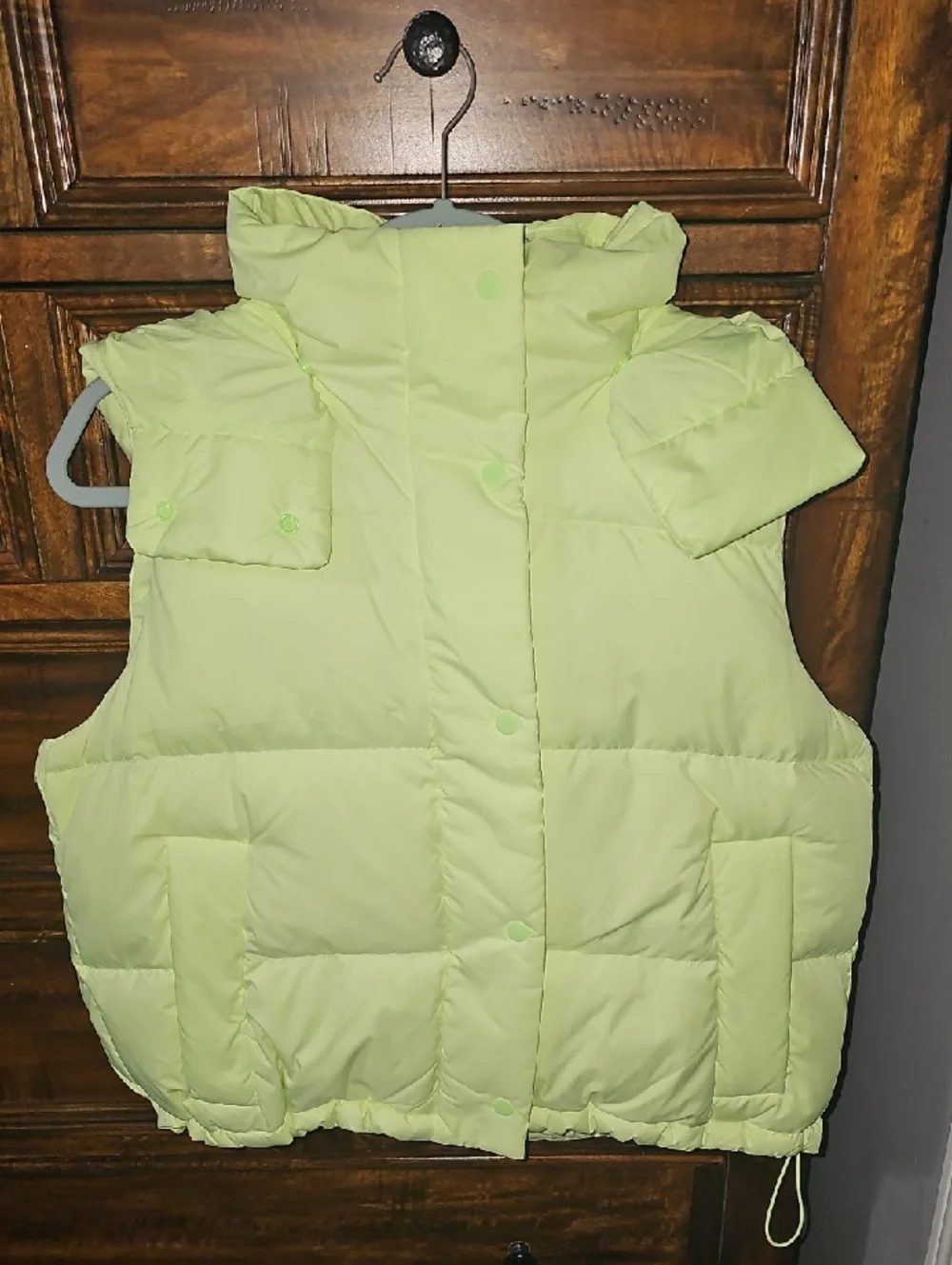 Lululemon Wunder Puff Faded Zap Vest!! Gorgeous Like New Sz 6, Womens!! Cropped!